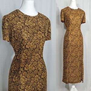 90s vintage whimsigoth maxi dress